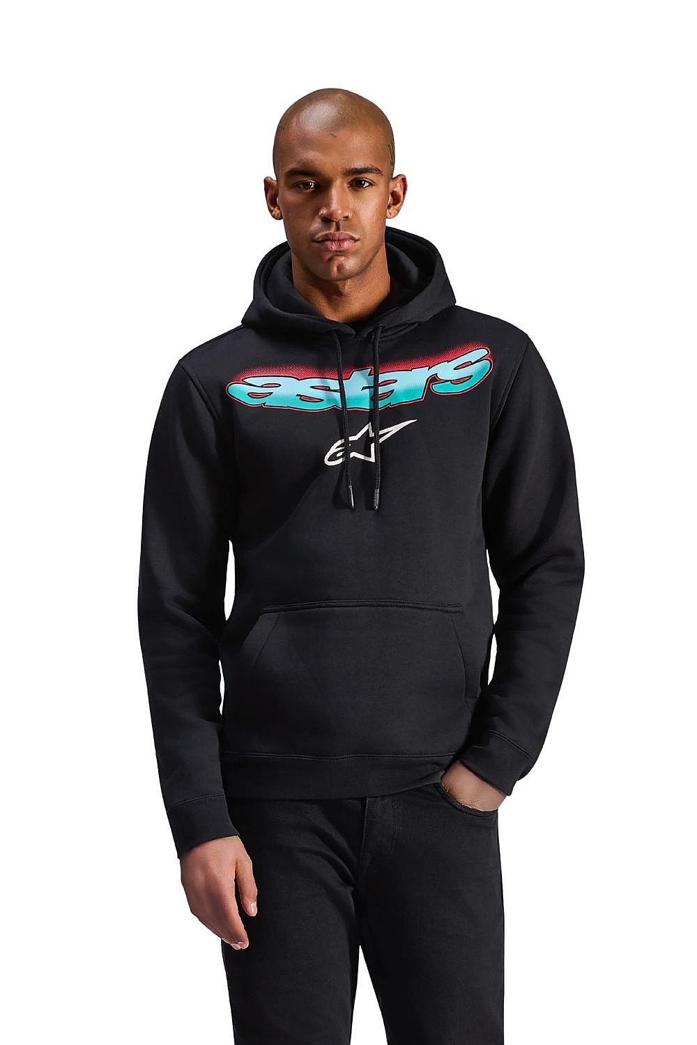 mikina Alpinestars Ellipsoid Hoodie - Black