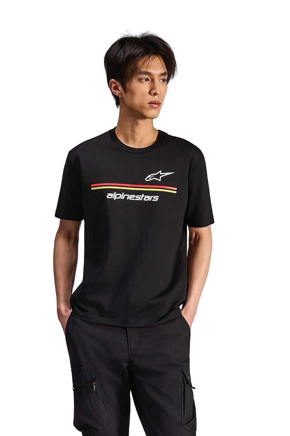 camisa Alpinestars Lanes CSF - Black - men´s