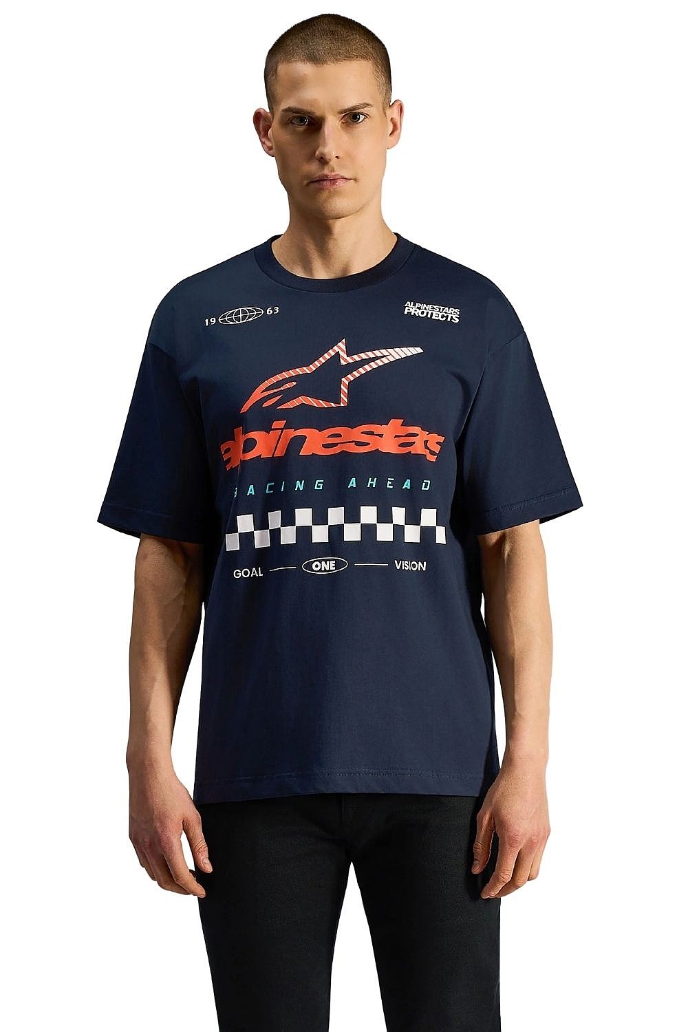 camisa Alpinestars Aplomb Oversized CSF - Navy - men´s
