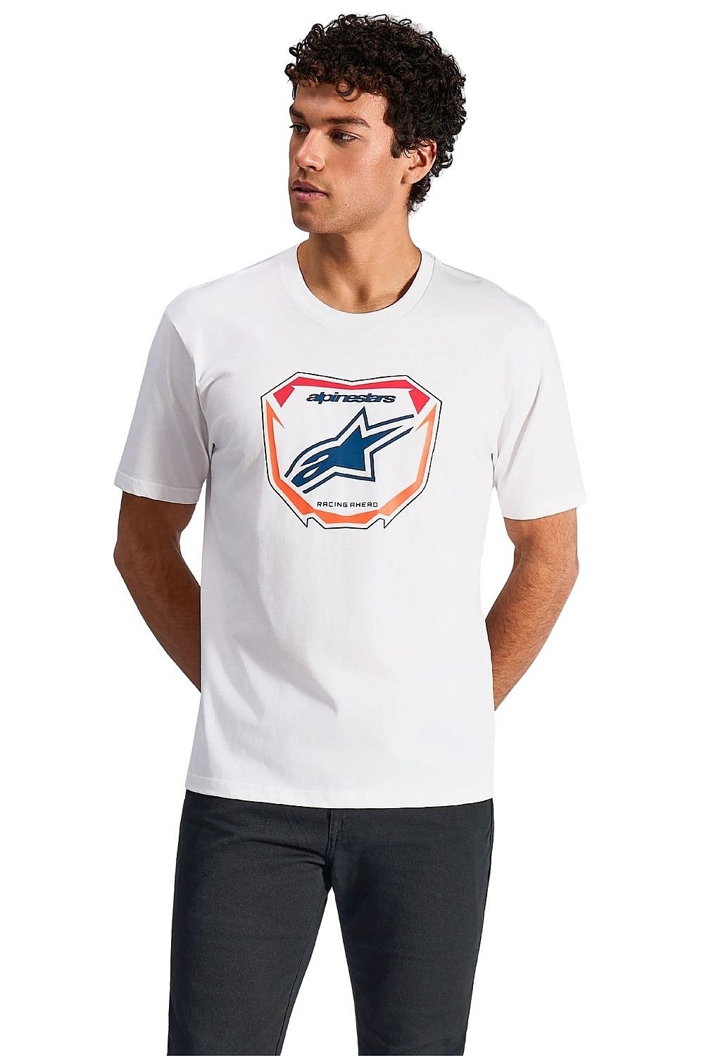 tricou Alpinestars Plate CSF - White - men´s
