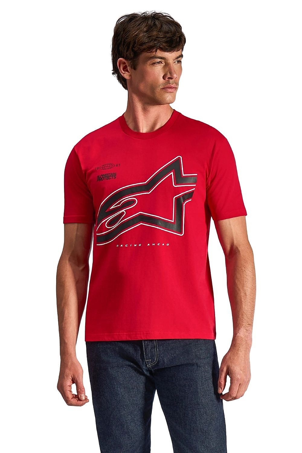 tricou Alpinestars Authority CSF - Red - men´s