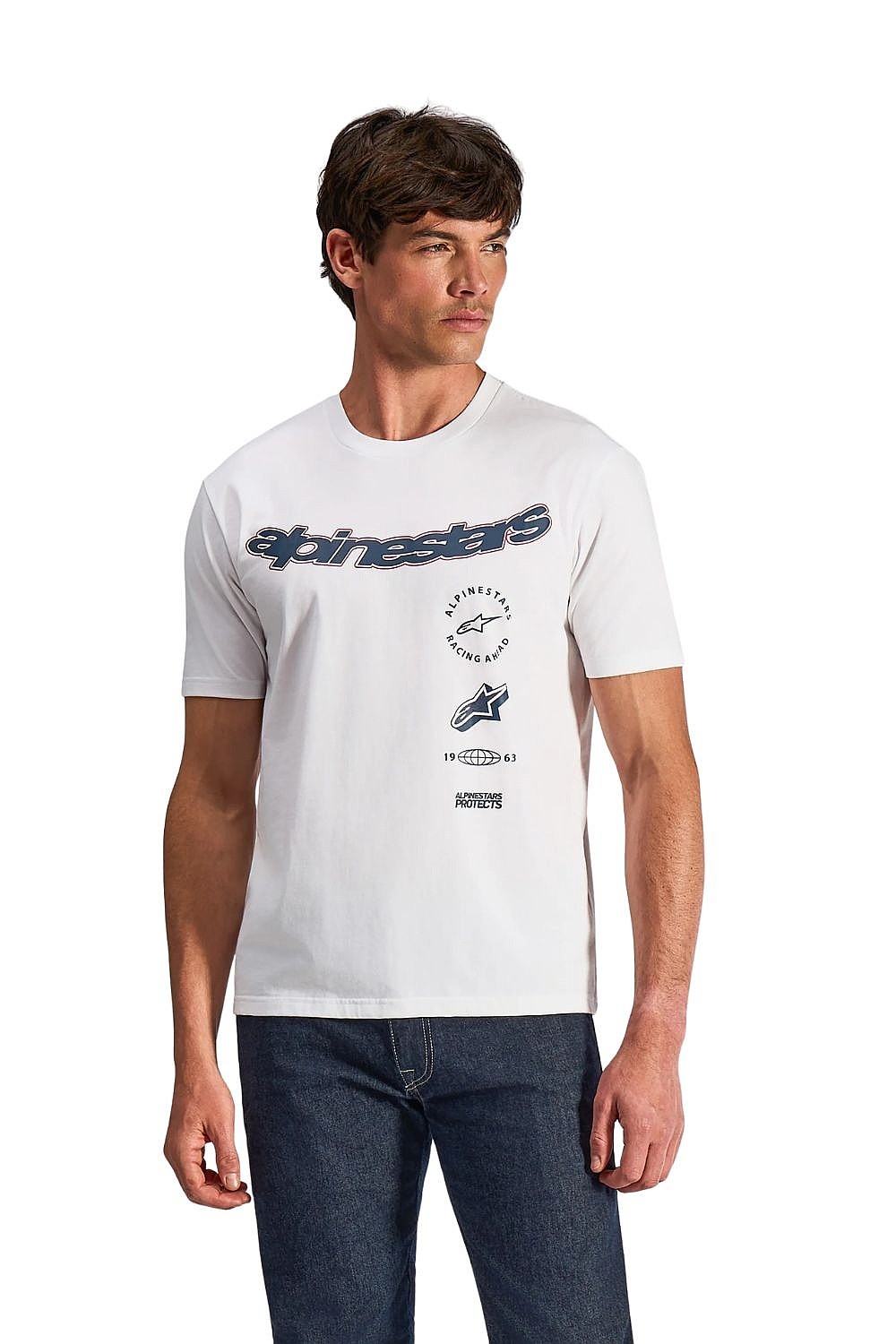 linne Alpinestars Abus CSF - White - men´s