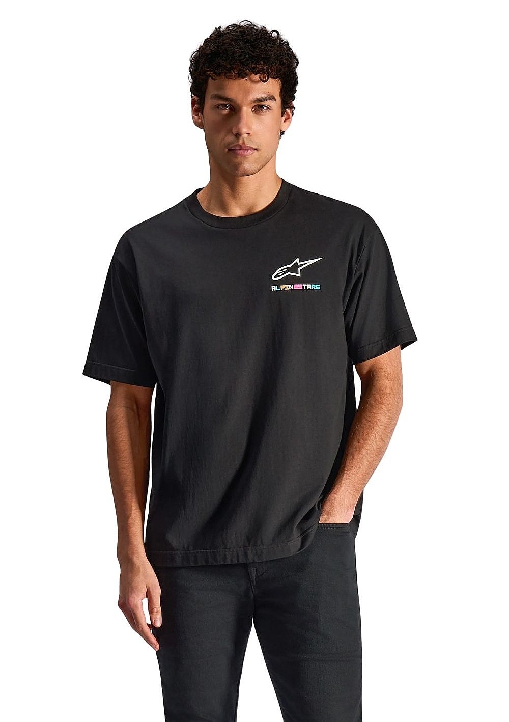 camisa Alpinestars Wild Oversized CSF - Black - men´s