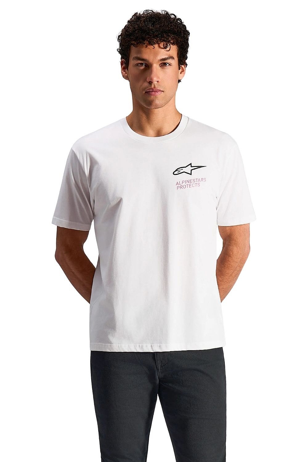 camisa Alpinestars Pop Helmet CSF - White - men´s