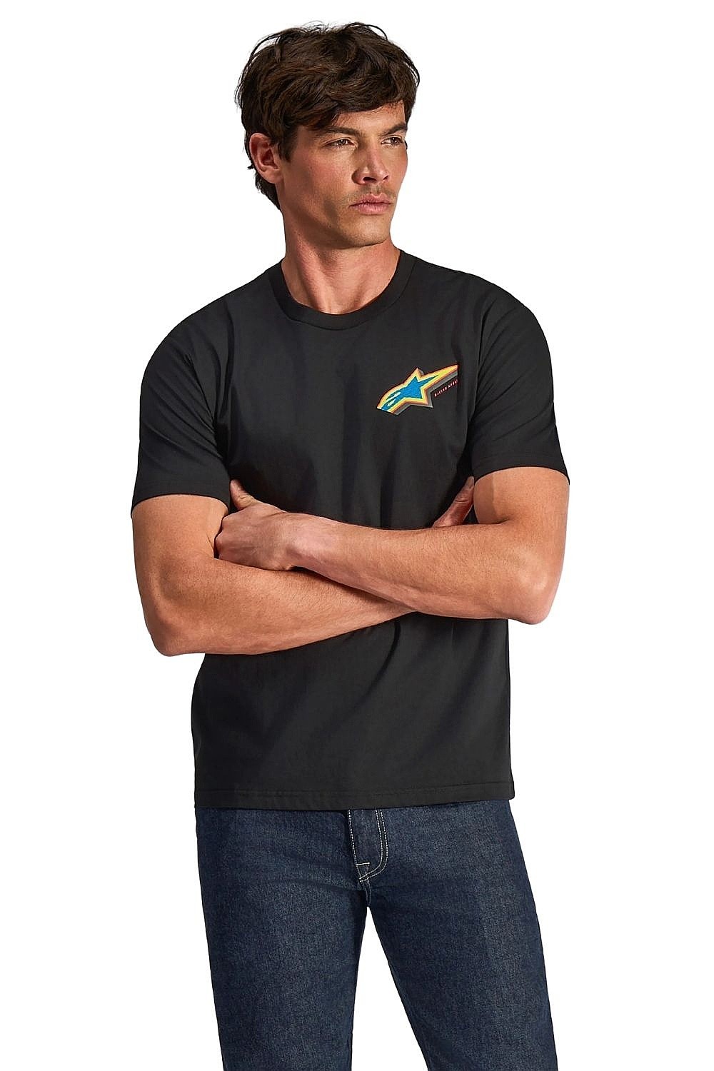 camisa Alpinestars Angler CSF - Black - men´s