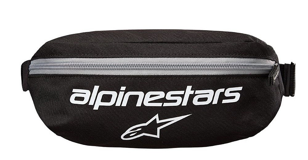 borsetă Alpinestars Only Linear Hip - Black/White