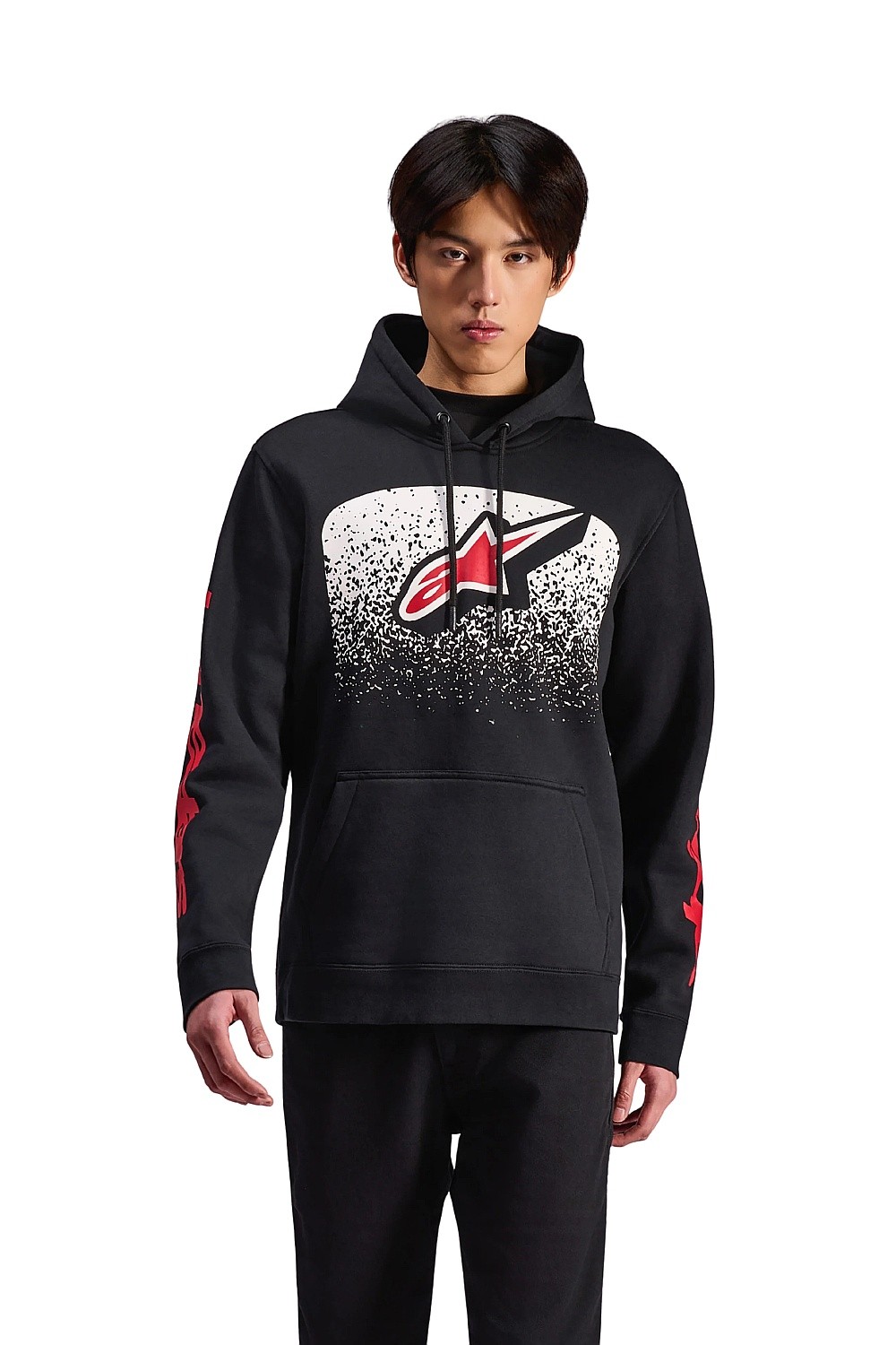 mikina Alpinestars Obsessed Hoodie - Black - men´s