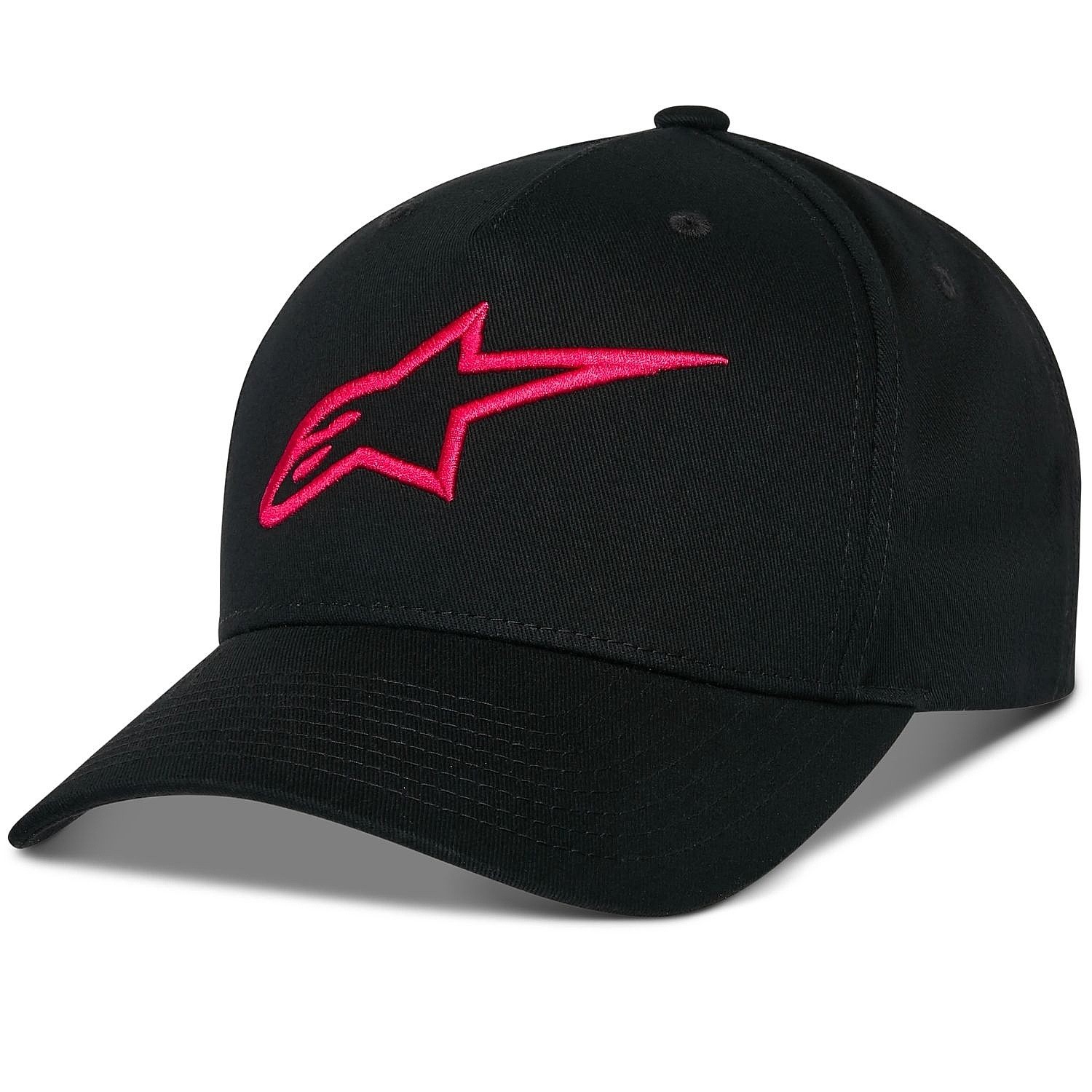 gorra con visera Alpinestars Ageless Snapback - Black/Red - men´s