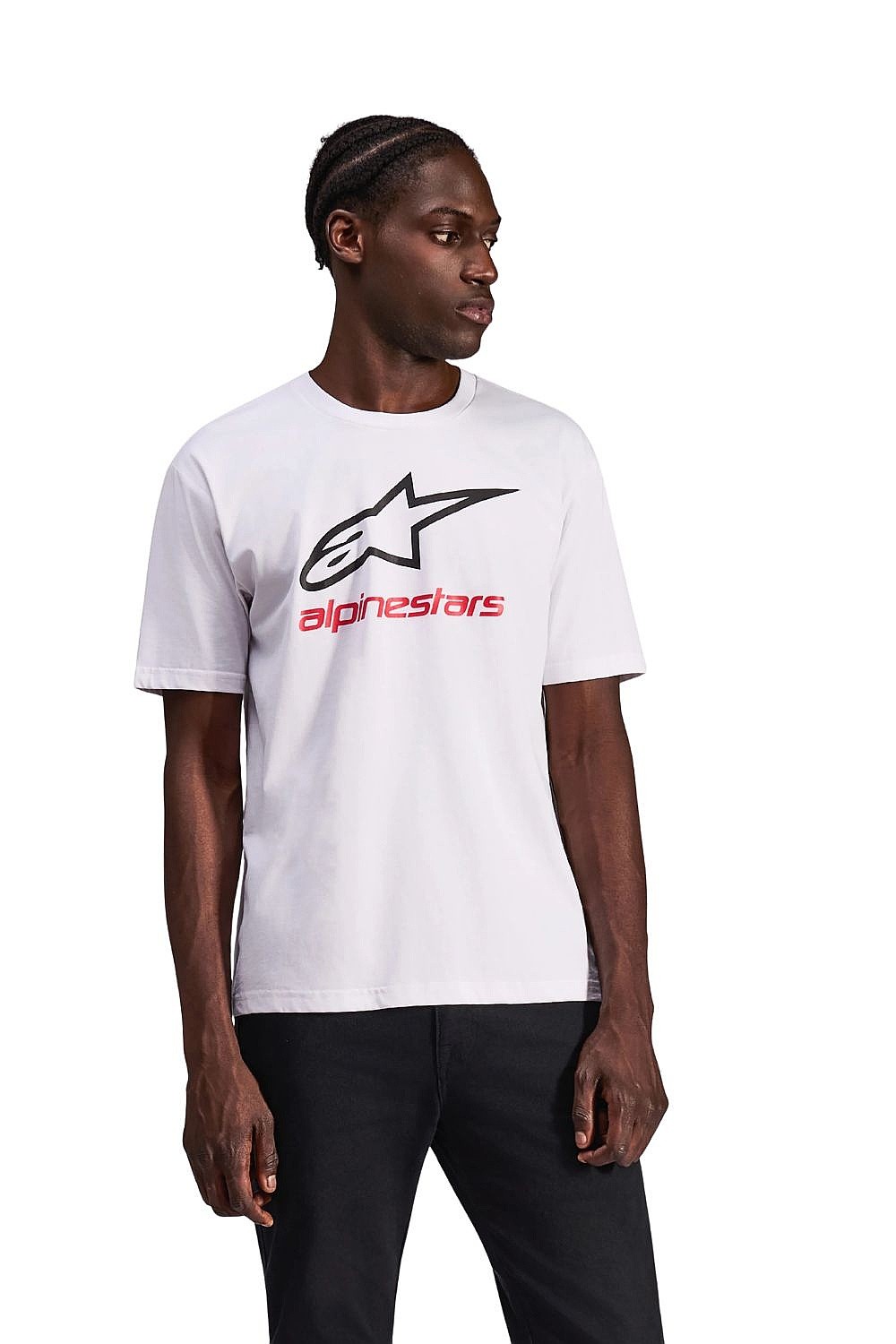 camisa Alpinestars Always 2.0 CSF - White/Black/Red - men´s