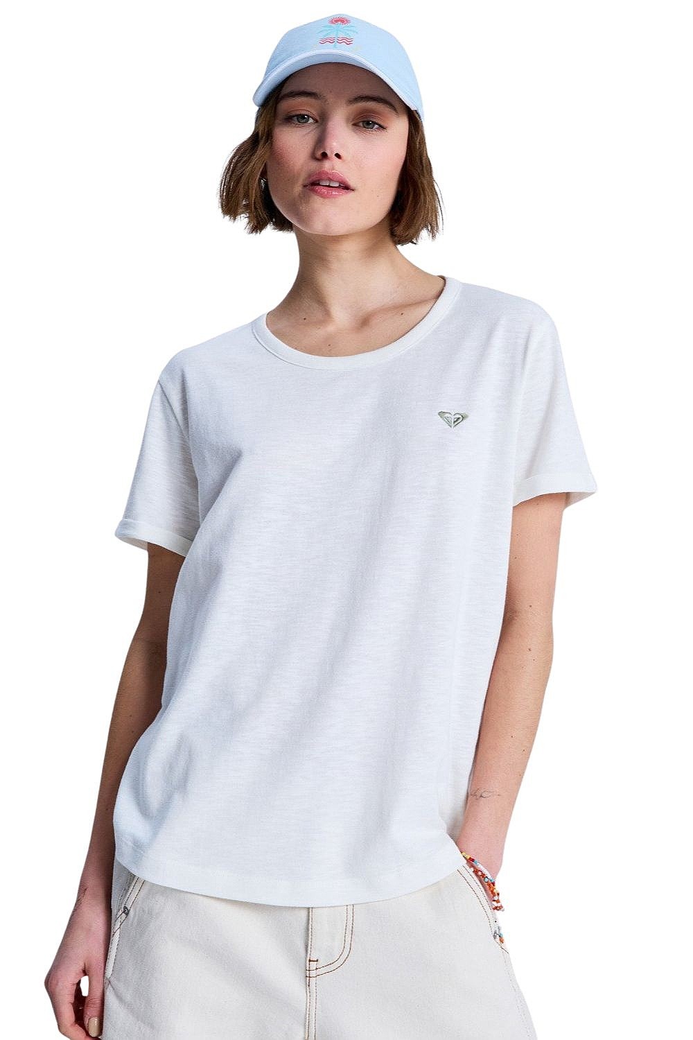camisa Roxy Oceanwave Regular Emby - WBS0/Egret - women´s