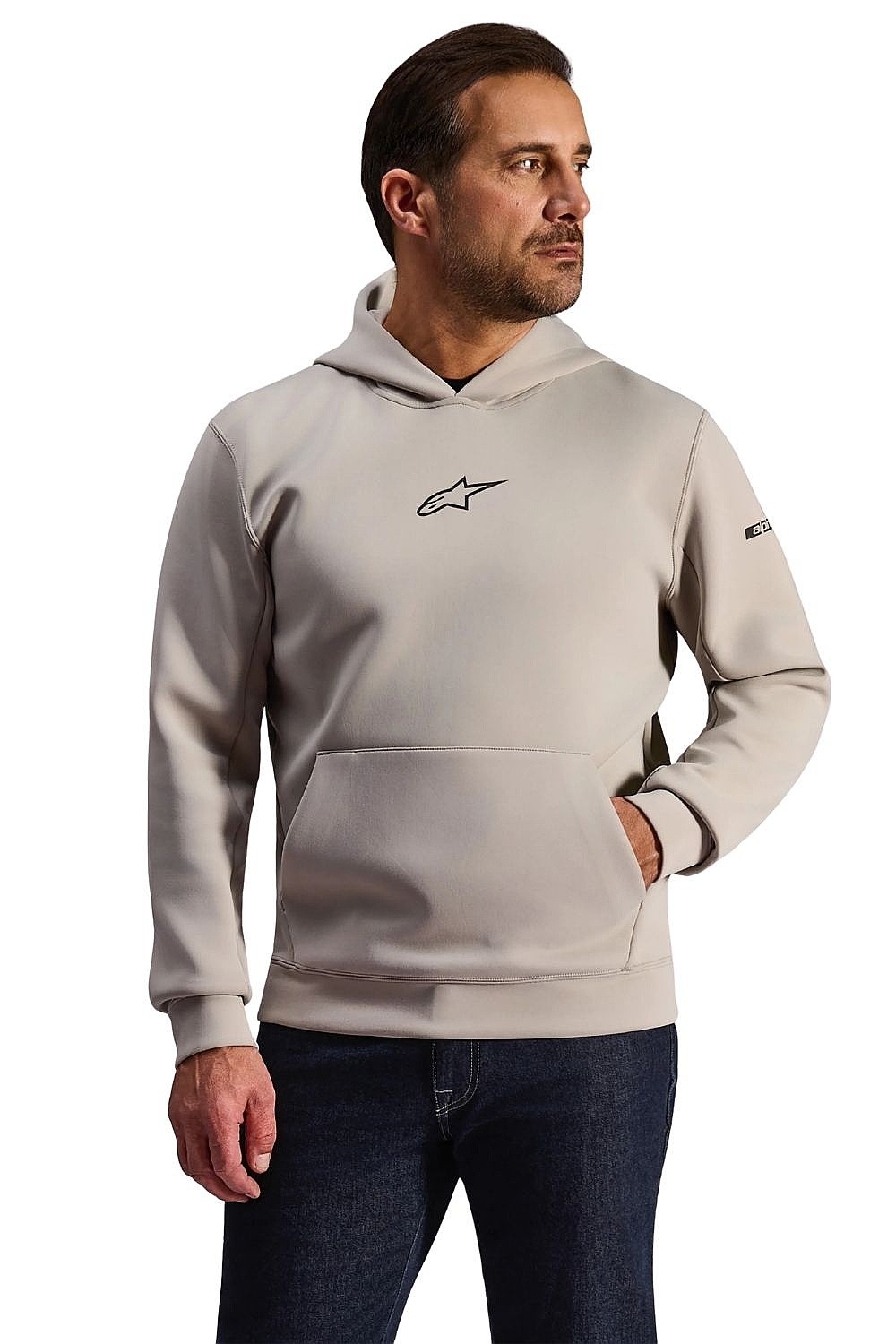 bluza Alpinestars Insight Hoodie - Cement - men´s