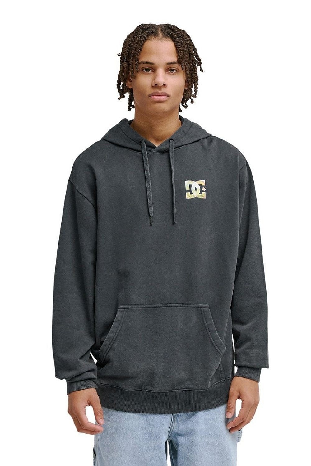 felpa DC Skull Storm Pullover - KVJ0/Black - men´s