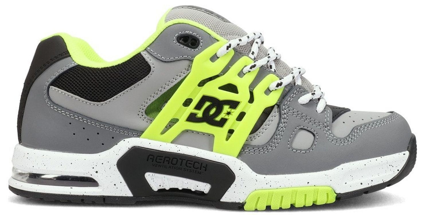 pantofi DC At-2 - 025/Grey/Black/Lime - men´s