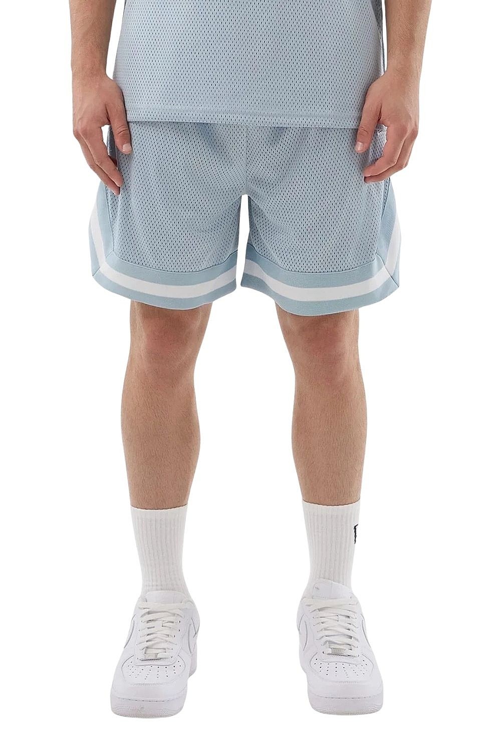 sort New Era Oversized Mesh - Soft Blue - men´s