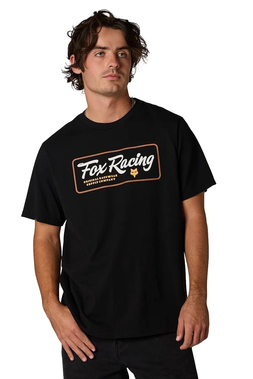 T-shirt Fox Fuel 195 Original - Black - men´s