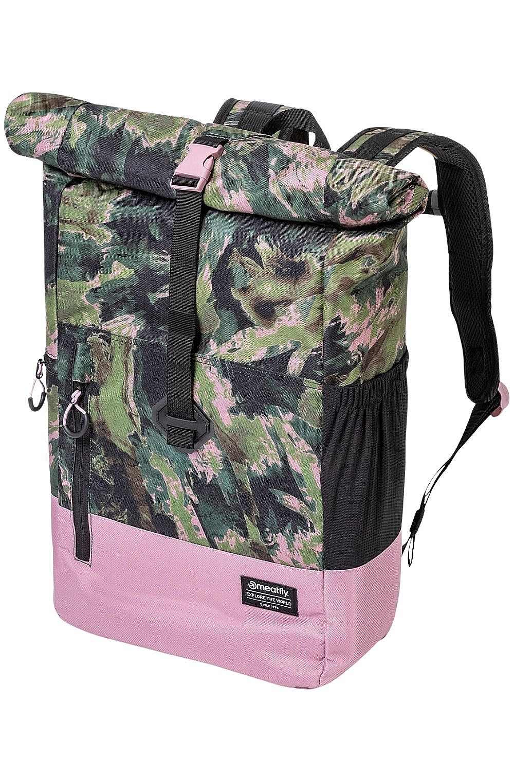 plecak Meatfly Holler - Olive Moss/Dusty Rose