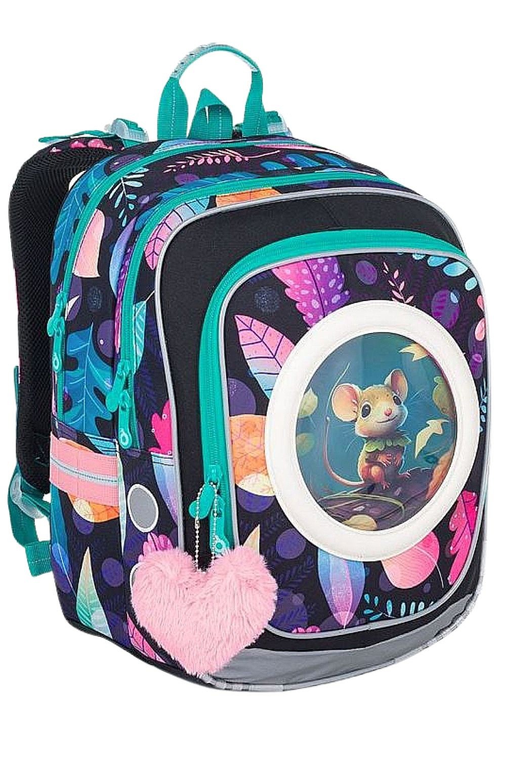 рюкзак Topgal ENDY 24005 - G/Black/Purple - unisex junior