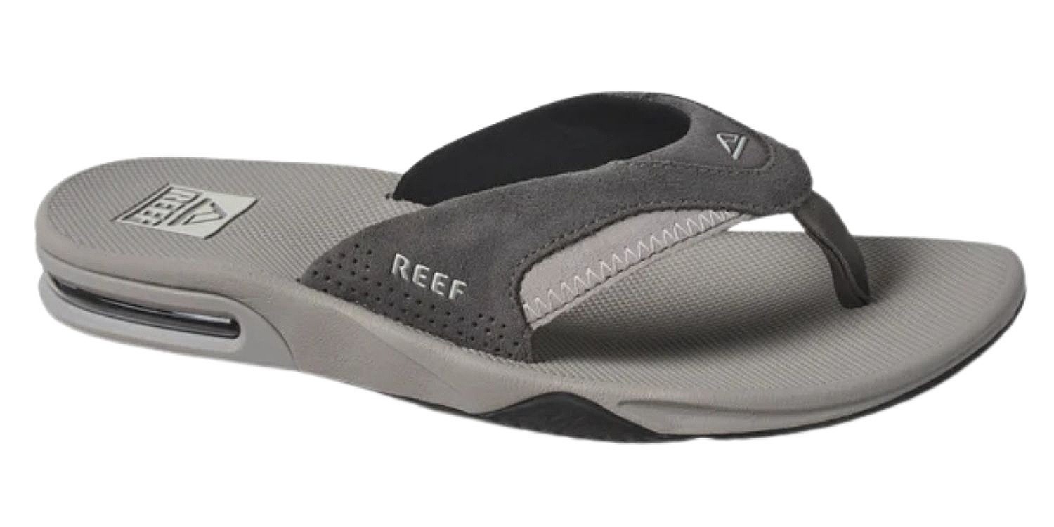 petardos Reef Fanning - Grey Suede - men´s