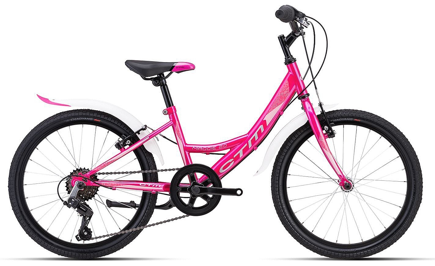 kolo CTM Maggie 2.0 20" - Odřený lak - Pink/White
