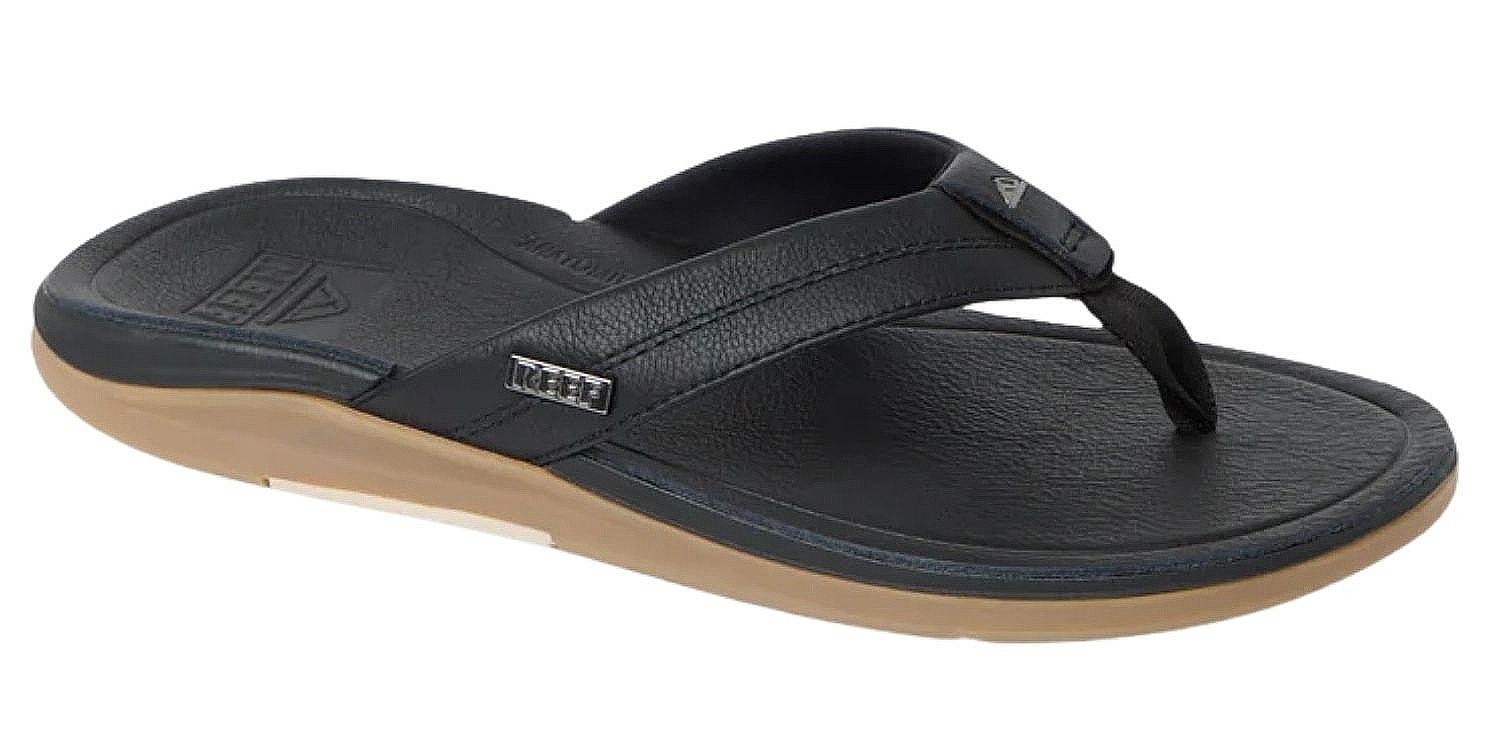 petardos Reef Leather Offshore - Black - men´s