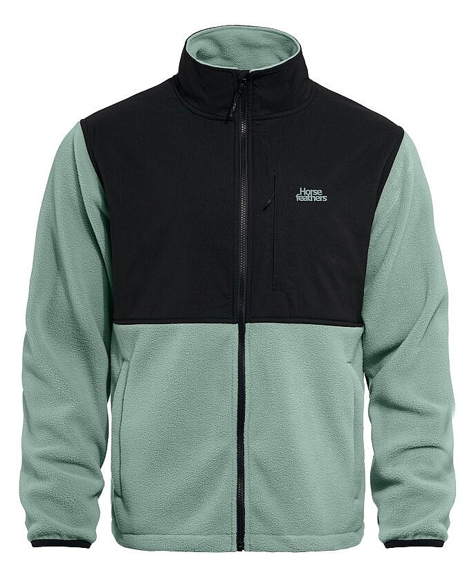 bluza Horsefeathers Duval Zip - Iceberg Green - men´s