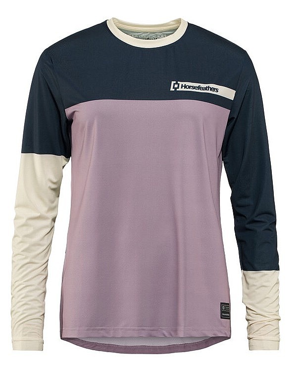 джерси Horsefeathers Quantum W LS - Indigo/Iris - women´s