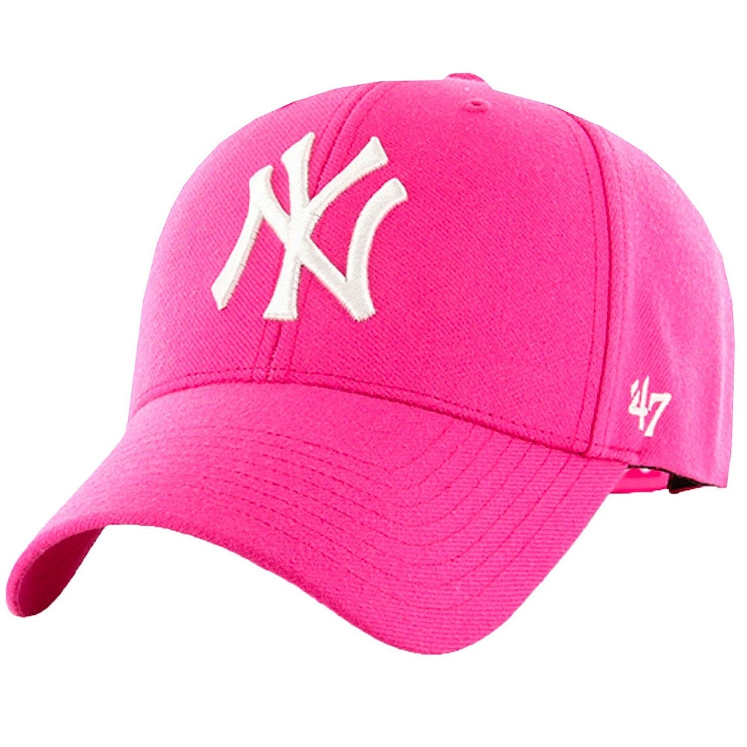 czapka z daszkiem 47 Brand MLB New York Yankees '47 MVP Snapback - Magenta
