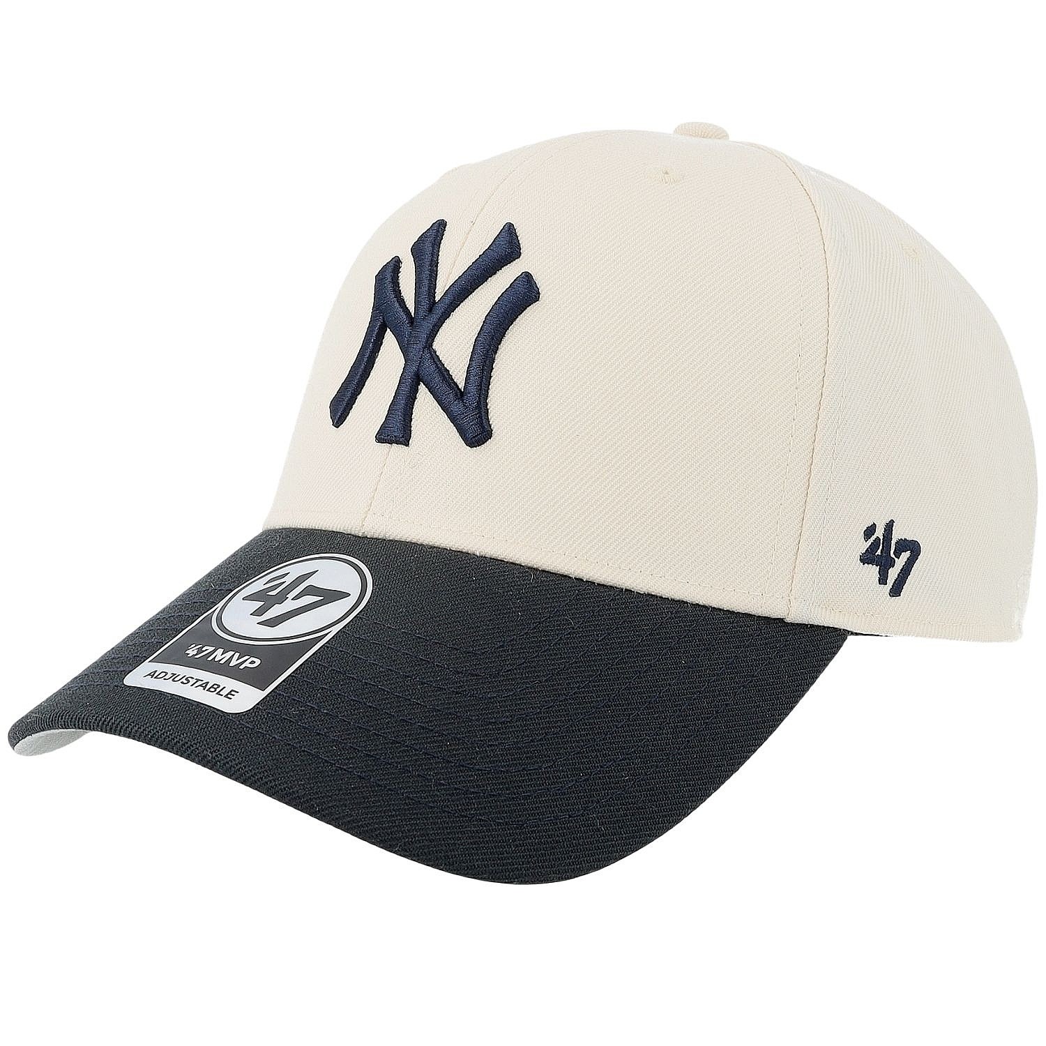 šiltovka 47 Brand MLB New York Yankees Two Tone '47 MVP - Natural