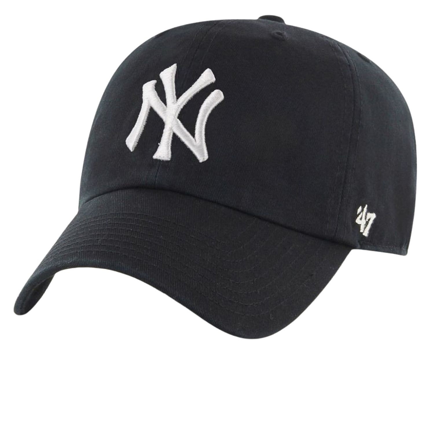 кепка 47 Brand MLB New York Yankees '47 Clean Up - Black