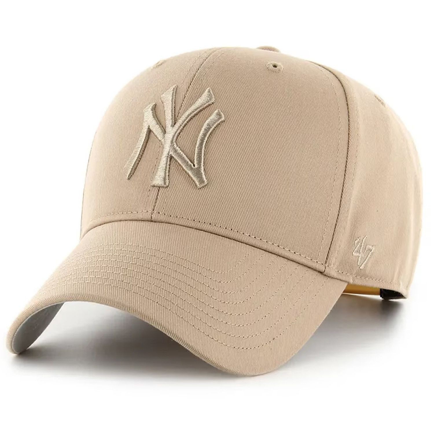 cap 47 Brand MLB New York Yankees Raised Basic '47 MVP - Khaki