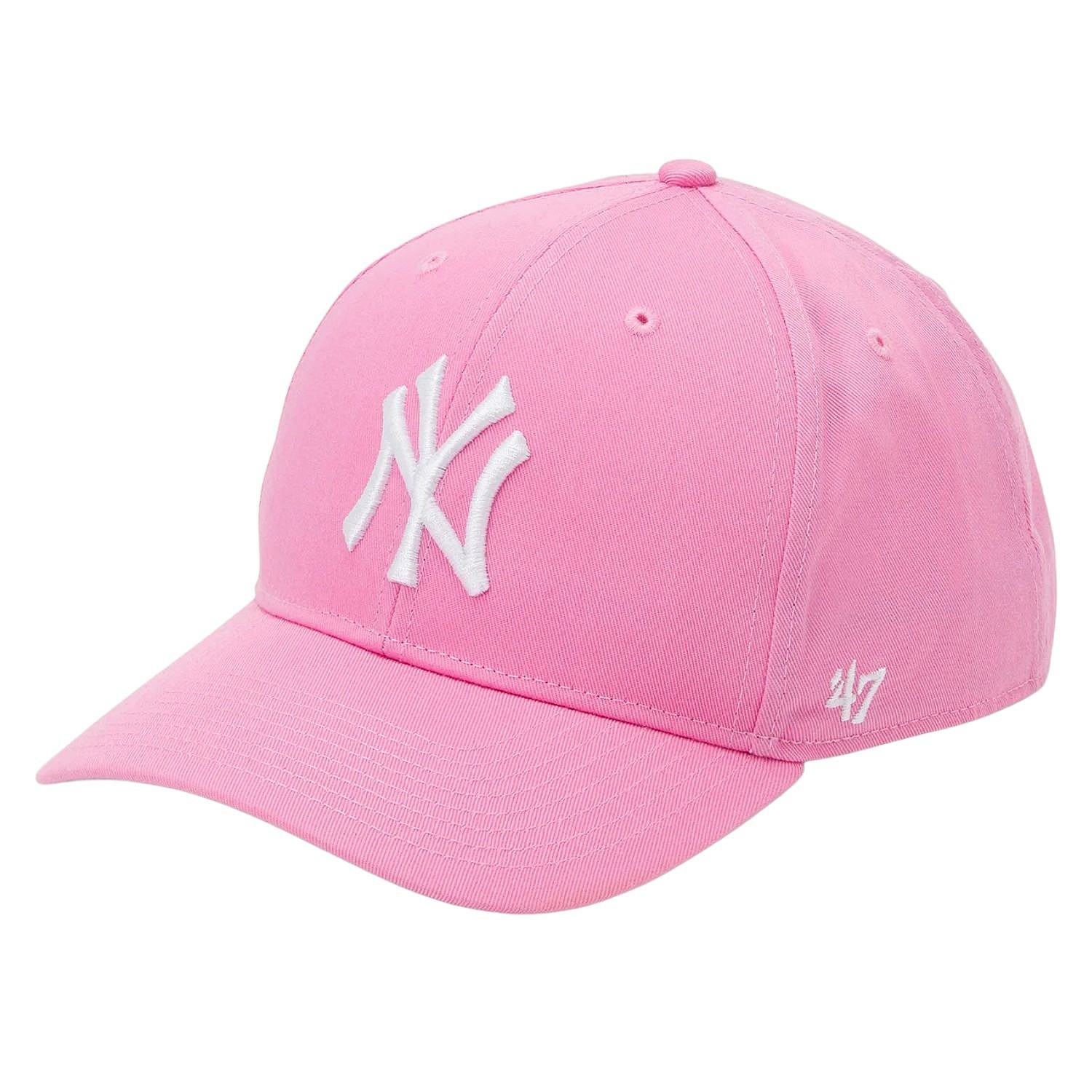 кепка 47 Brand MLB New York Yankees Raised Basic '47 MVP Child - Rose - kid´s