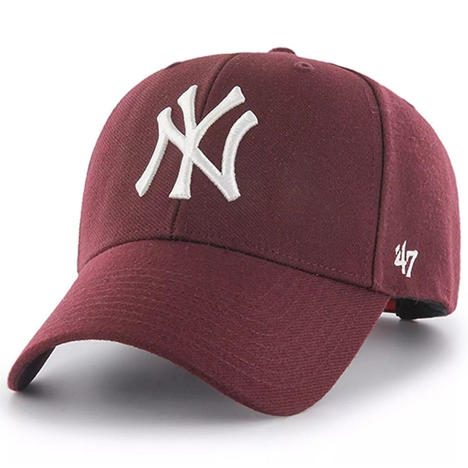 кепка 47 Brand MLB New York Yankees '47 MVP Snapback - Dark Maroon