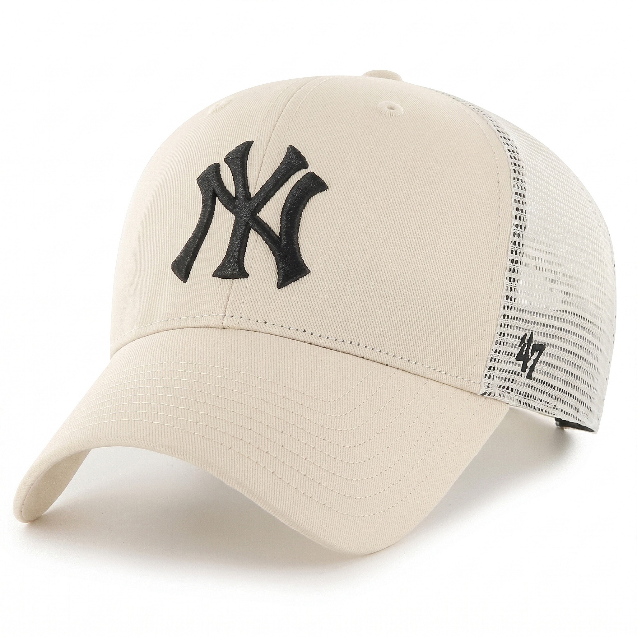 kšiltovka 47 Brand MLB New York Yankees Branson '47 MVP Trucker - Natural/Black
