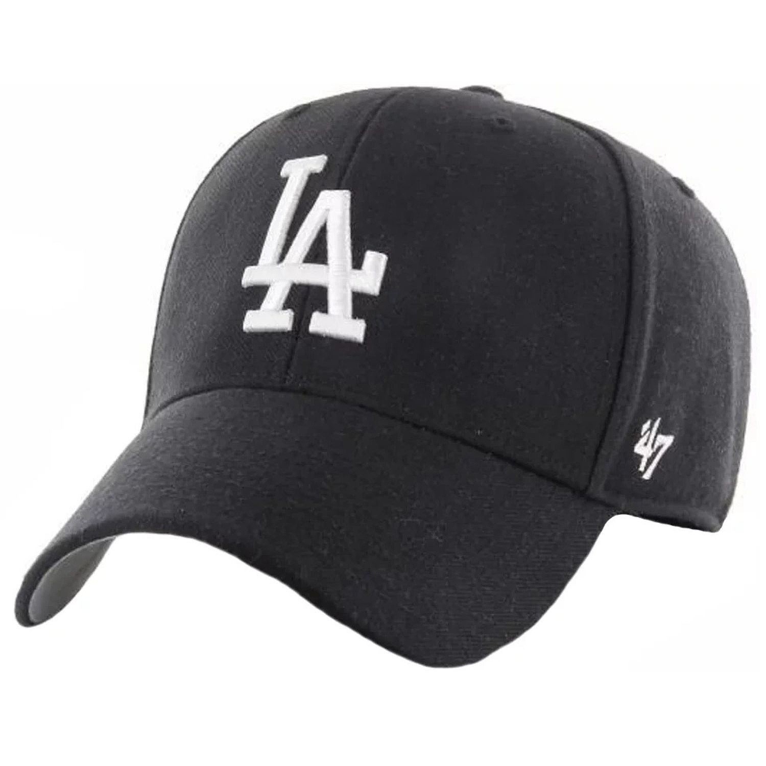 кепка 47 Brand MLB Los Angeles Dodgers '47 MVP Wool - Black/White