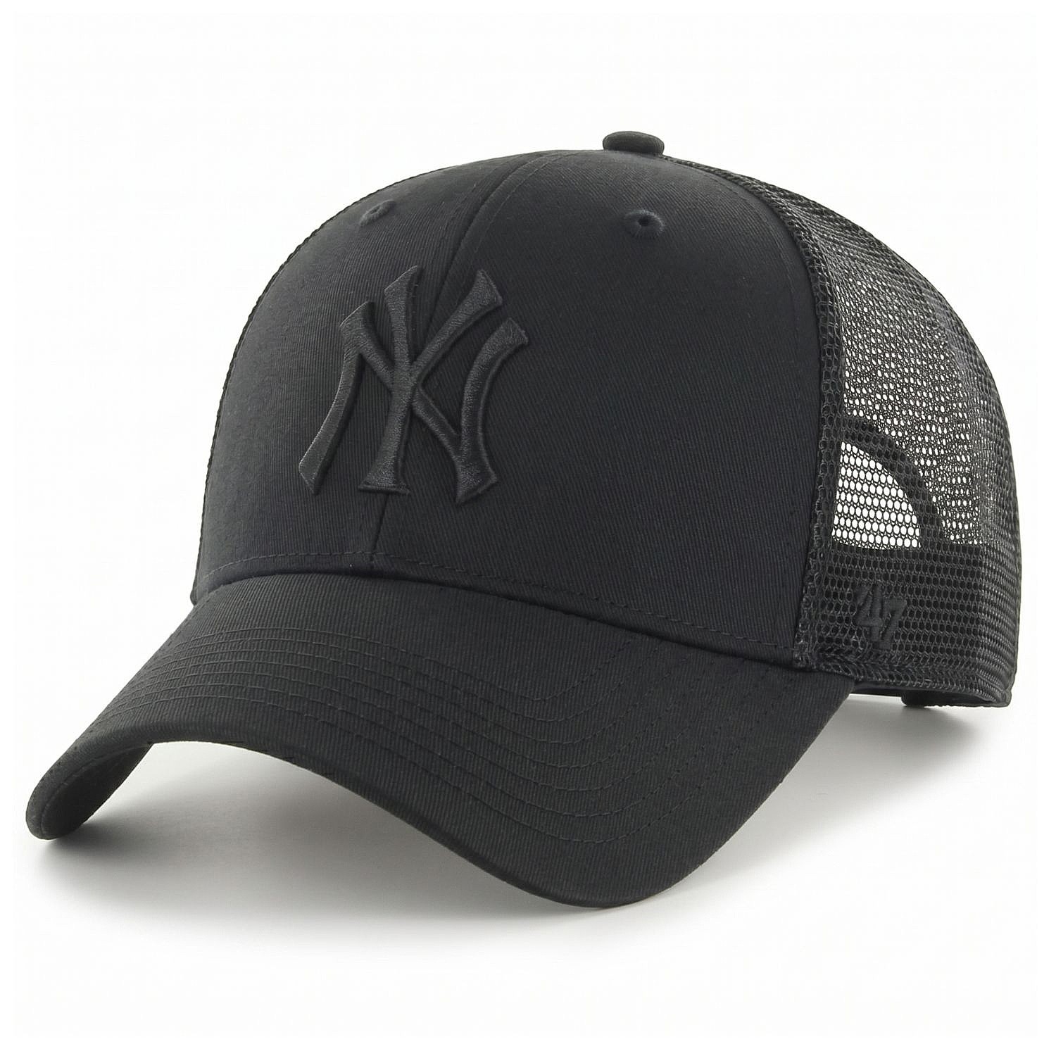 czapka z daszkiem 47 Brand MLB New York Yankees Branson '47 MVP Trucker - Black/Black