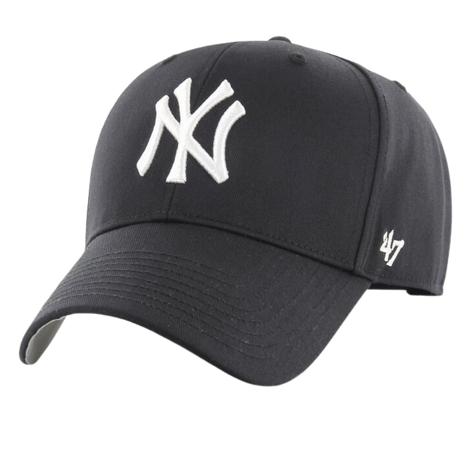 cap 47 Brand MLB New York Yankees Raised Basic '47 MVP - Black/White
