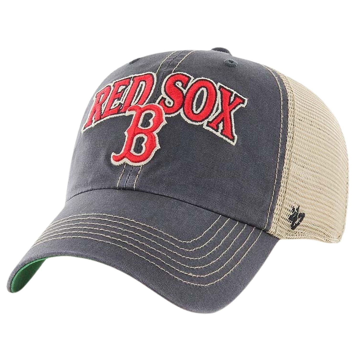 kšiltovka 47 Brand MLB Boston Red Sox Tuscaloosa CleanUp Trucker - Vintage Navy