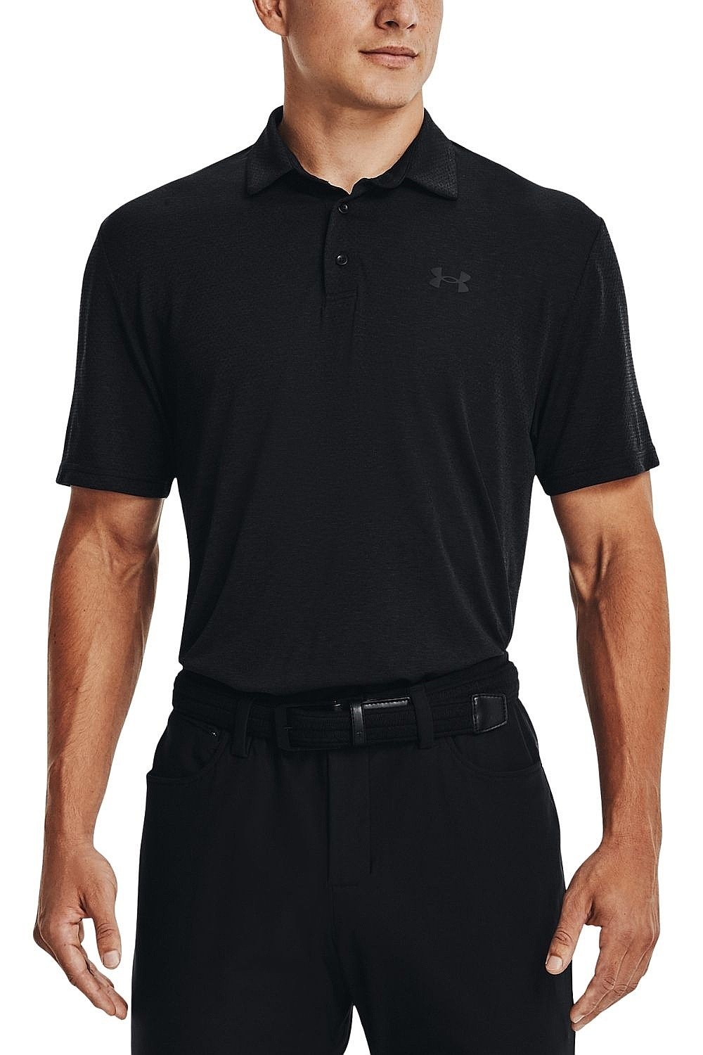 T-shirt Under Armour Vanish Seamless Polo - Black