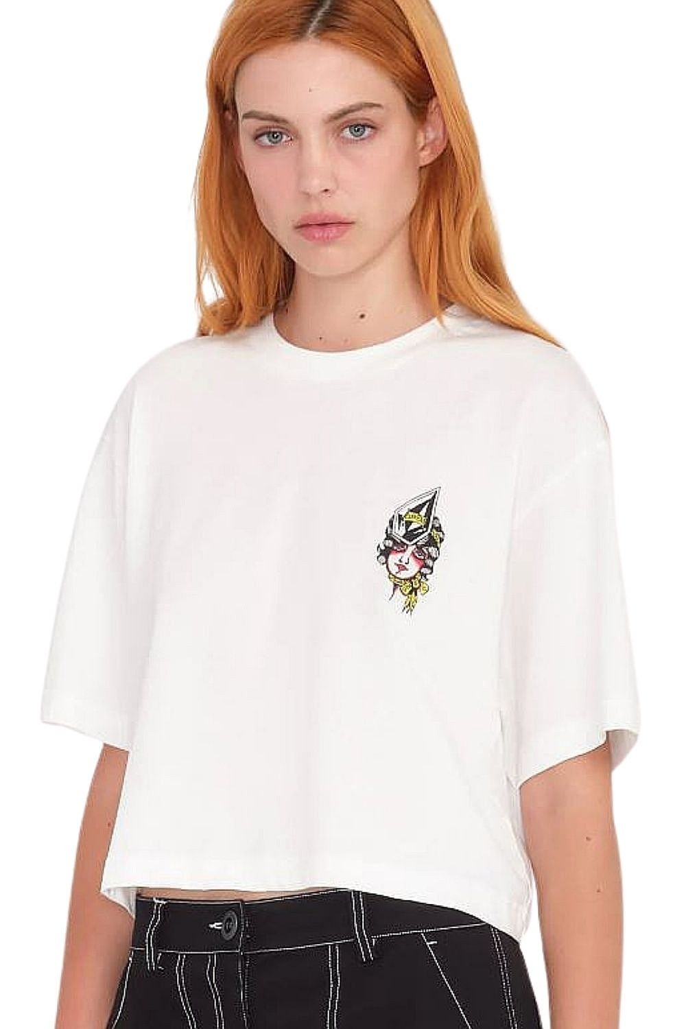 T-Shirt Volcom Drumstone - Star White - women´s