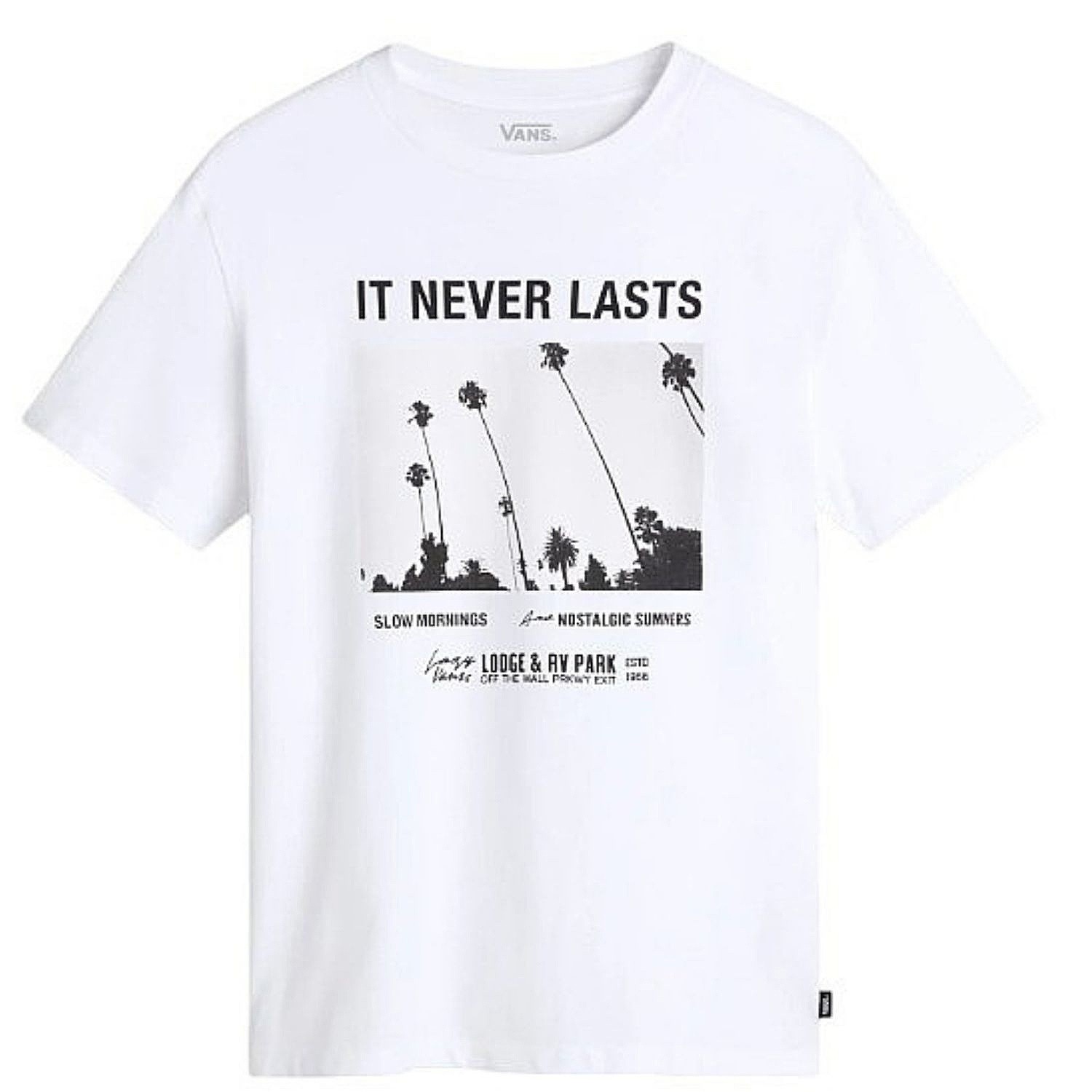 T-Shirt Vans Neverlasting Oversized - White - women´s