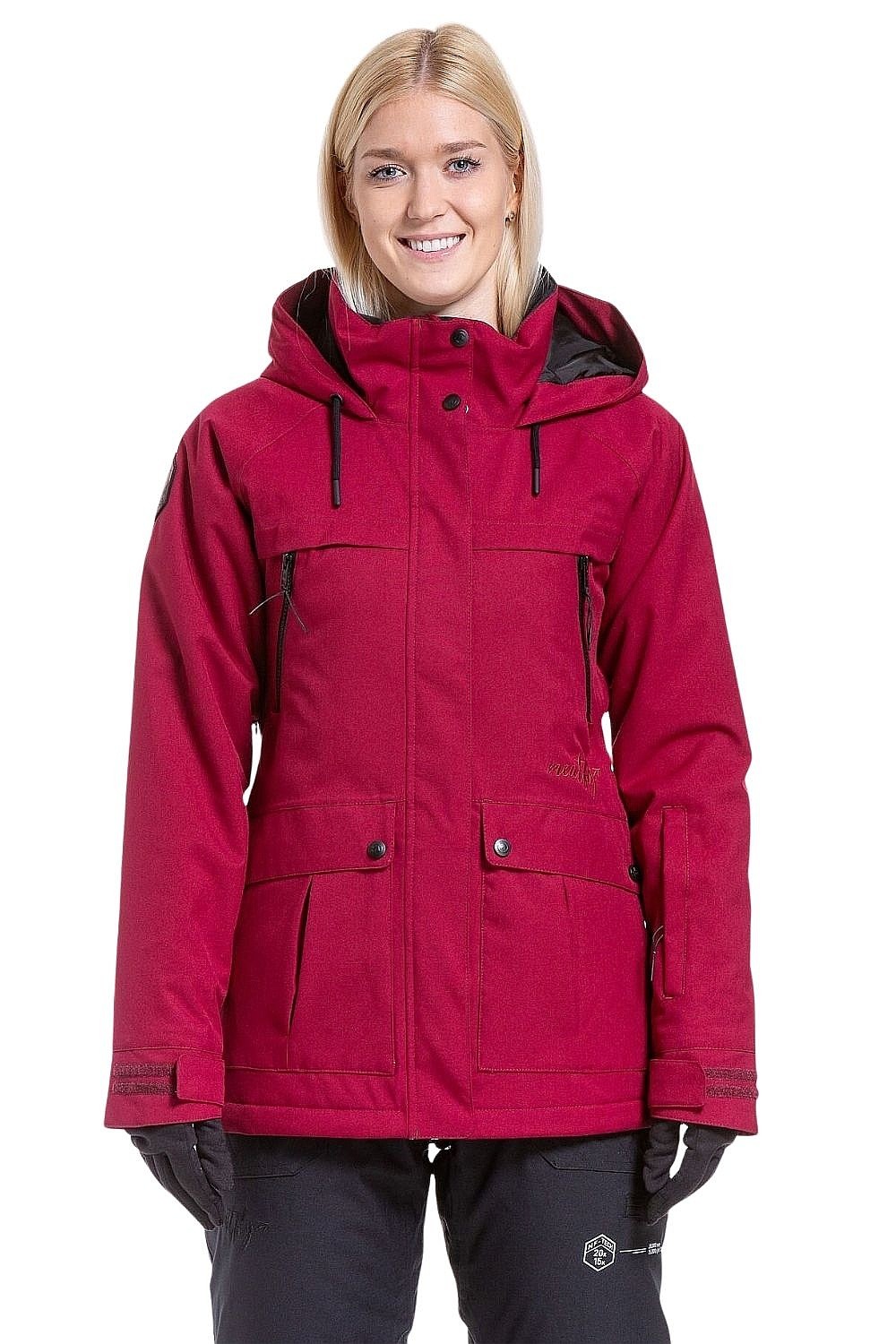 veste Meatfly Terra - Beet Red - women´s