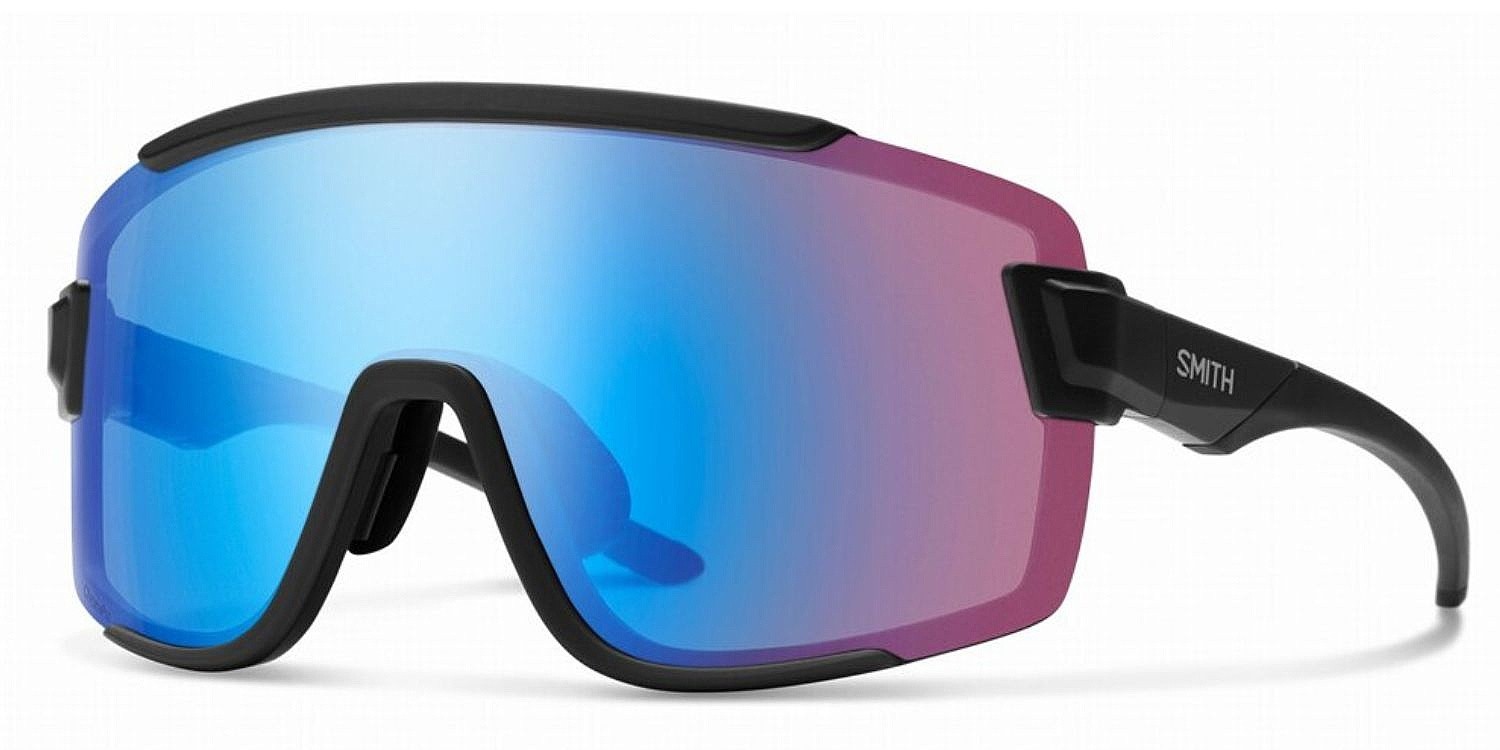 gafas Smith Wildcat - Matte Black/ChromaPop/Low Light Rose Blue