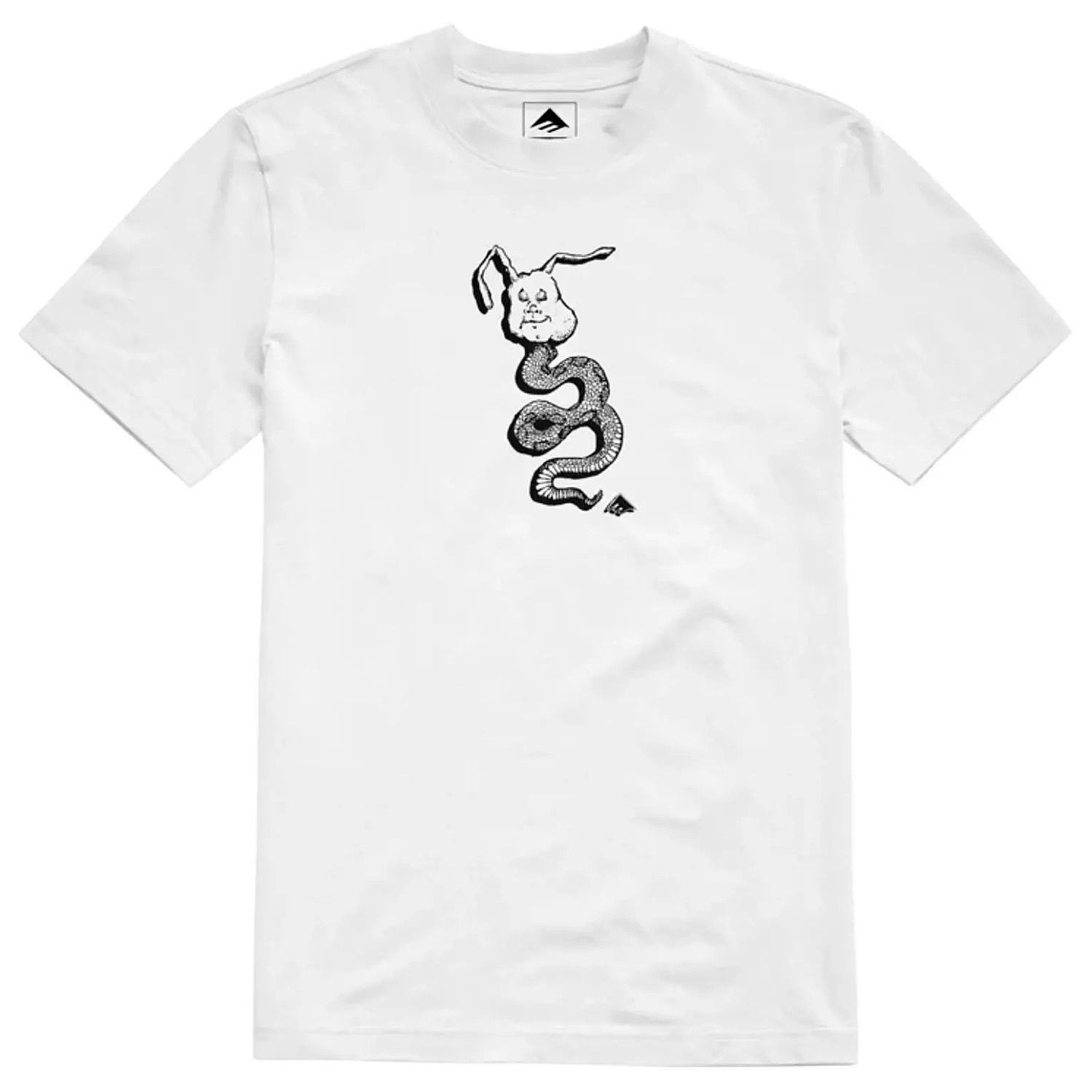 T-shirt Emerica Spanky Rattle Mutant - White