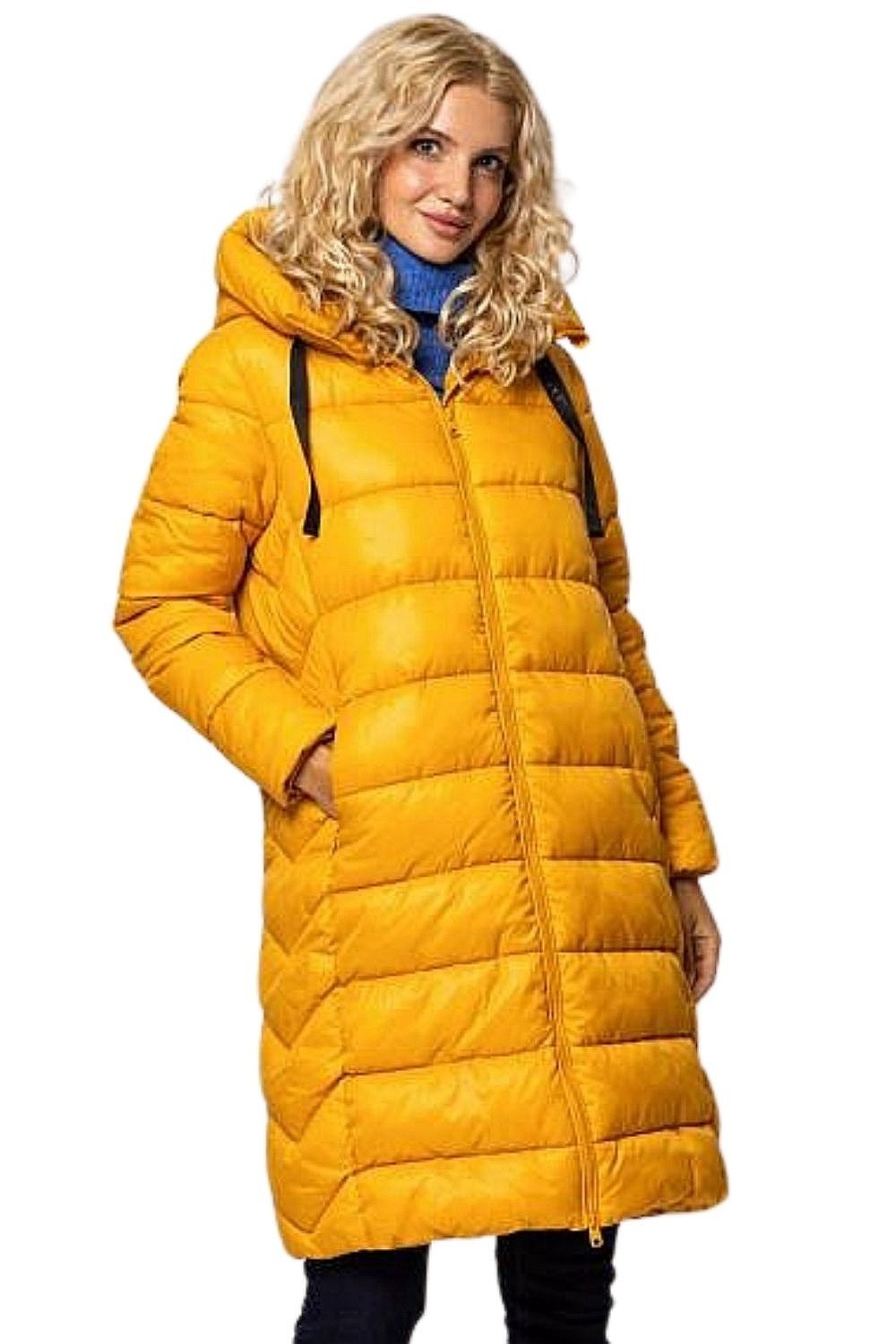 пальто Heavy Tools Nibia - Yellow - women´s