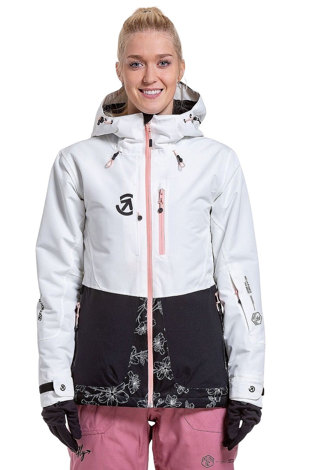 veste Meatfly Gaia - White - women´s