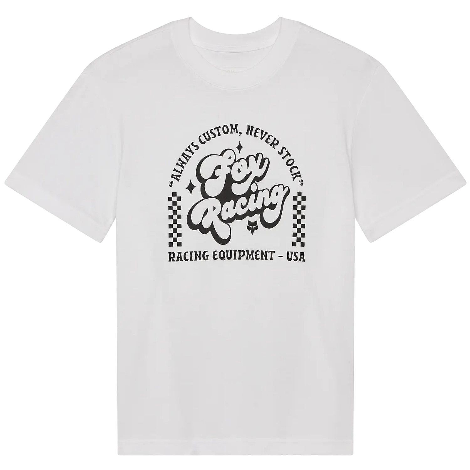 T-Shirt Fox Never Stock - White - women´s