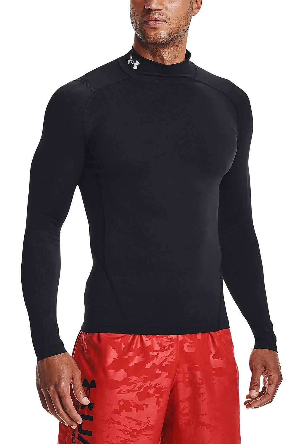 T-shirt Under Armour HeatGear Armour Compression Mock  LS - Black