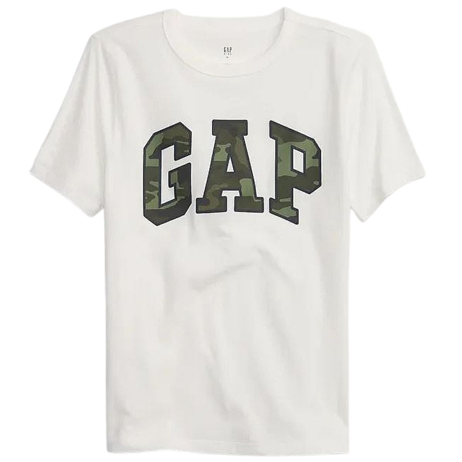 camisa GAP Logo GAP - New Off White - boy´s