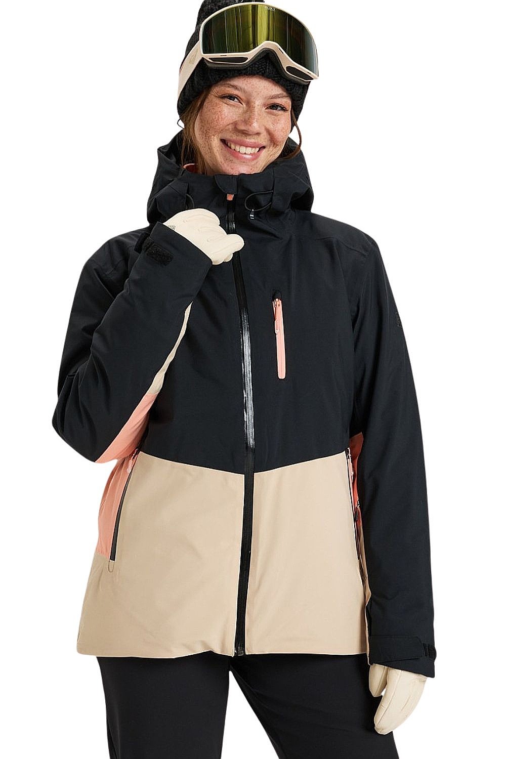 geacă Roxy Peakside - KVJ0/True Black - women´s
