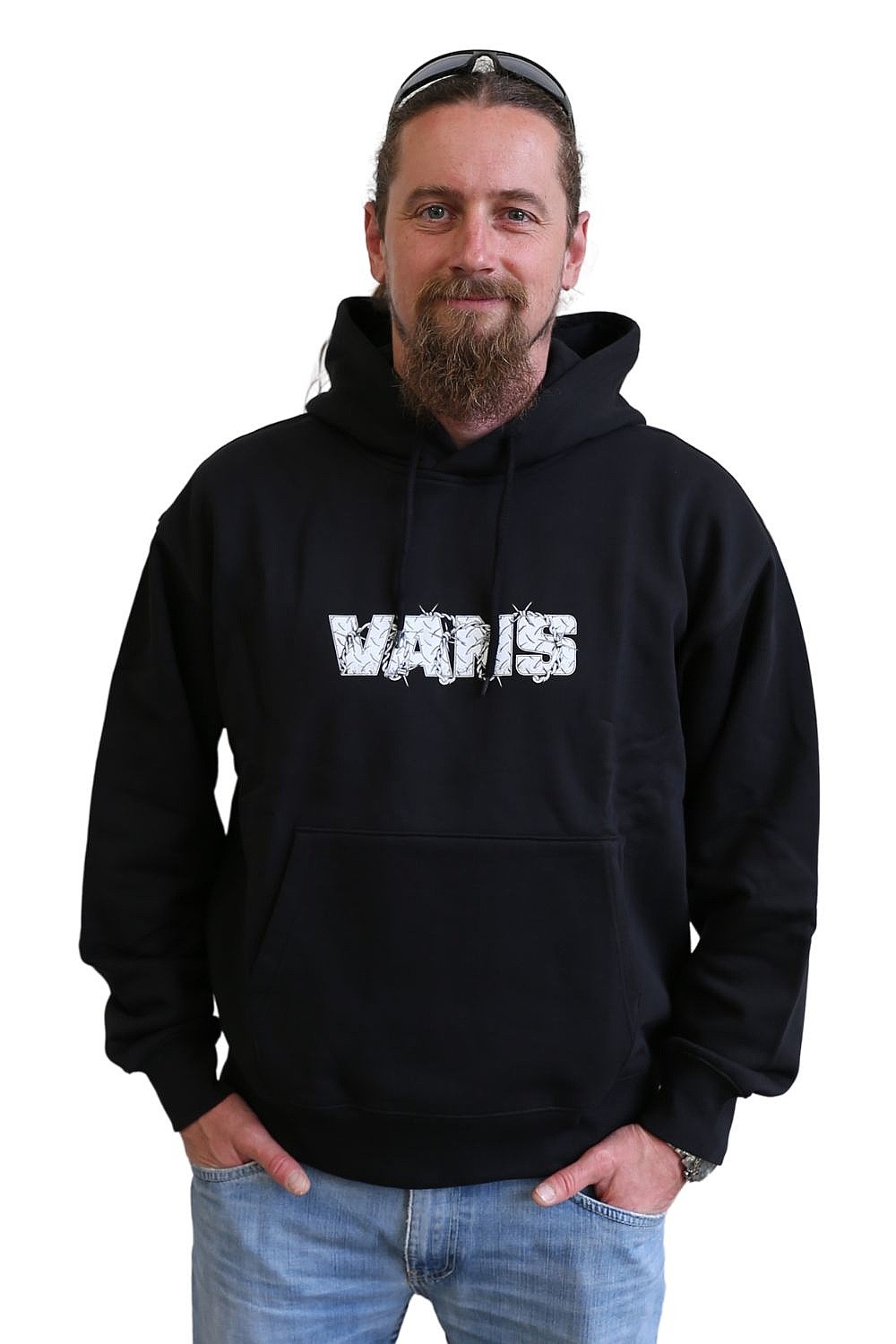 camisola Vans Barbed Wrap Pullover - Black - men´s